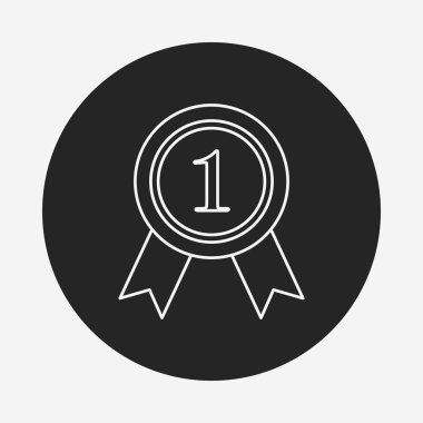 madalya satırı simgesi