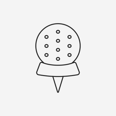 Golf satırı simgesi