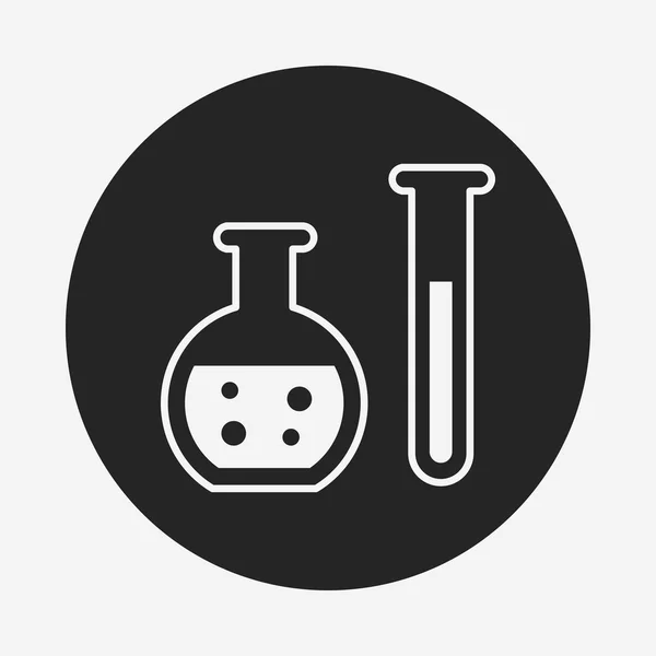 Experiment Beaker icon — Stock Vector