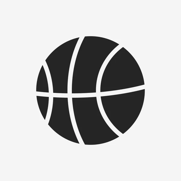 बास्केटबॉल प्रतीक — स्टॉक वेक्टर