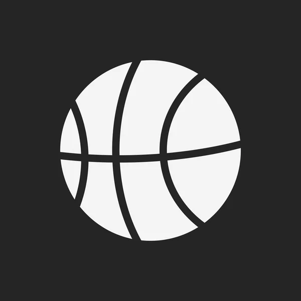 Icona del basket — Vettoriale Stock