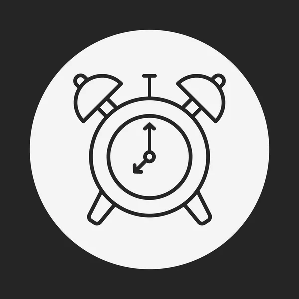 Symbolbild für die Uhr — Stockvektor