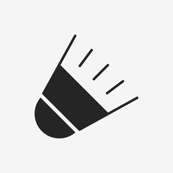 Badminton pictogram — Stockvector