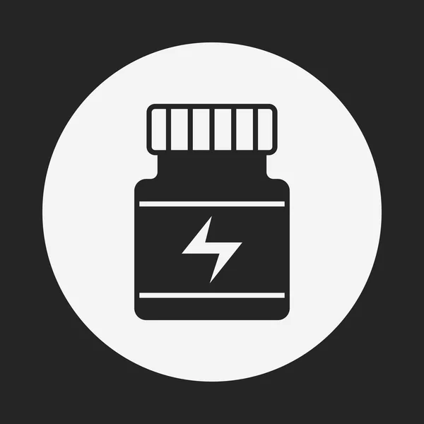 Icono de bebida energética — Vector de stock