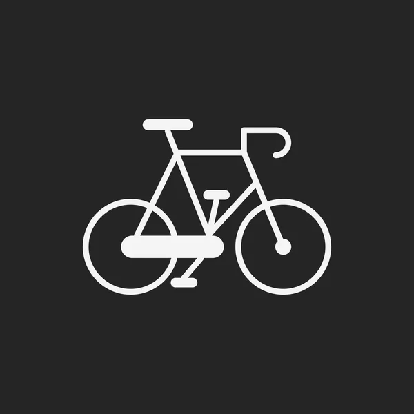 Icône de vélo — Image vectorielle