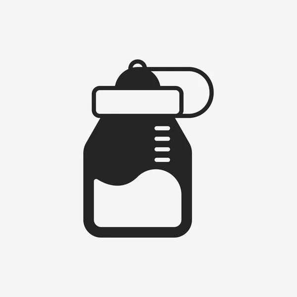 Icono de botella de agua — Vector de stock