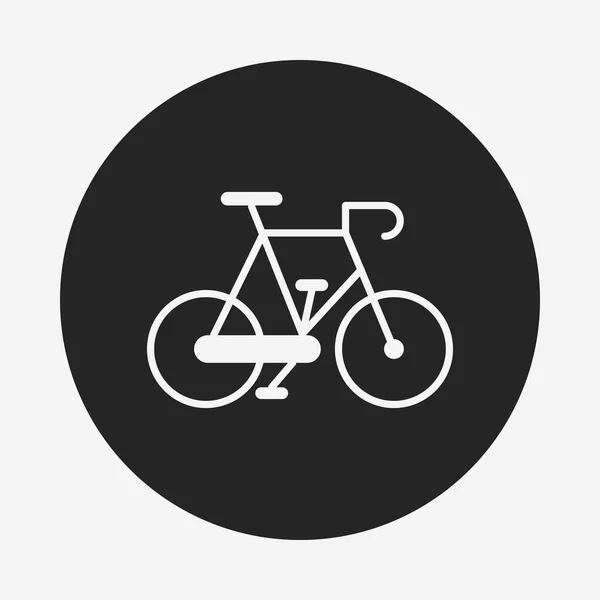 Icône de vélo — Image vectorielle