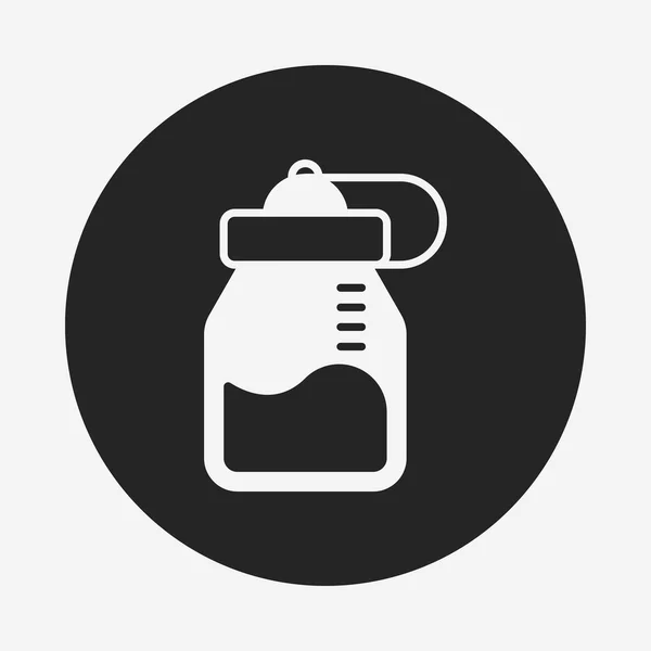 Icono de botella de agua — Vector de stock