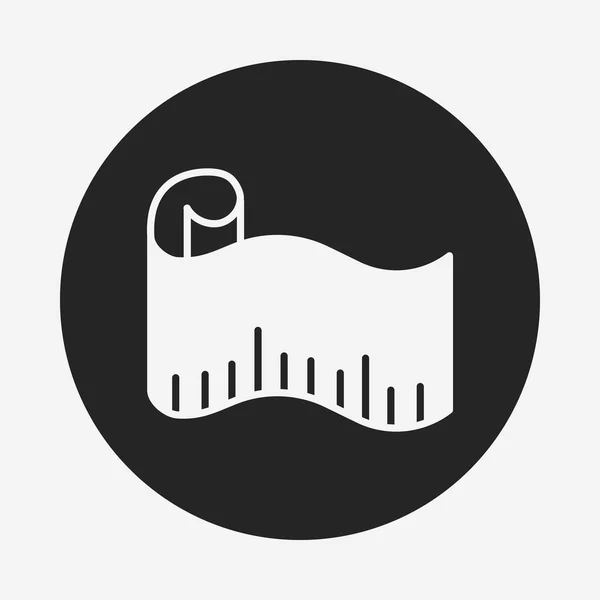 Icono de cinta métrica — Archivo Imágenes Vectoriales