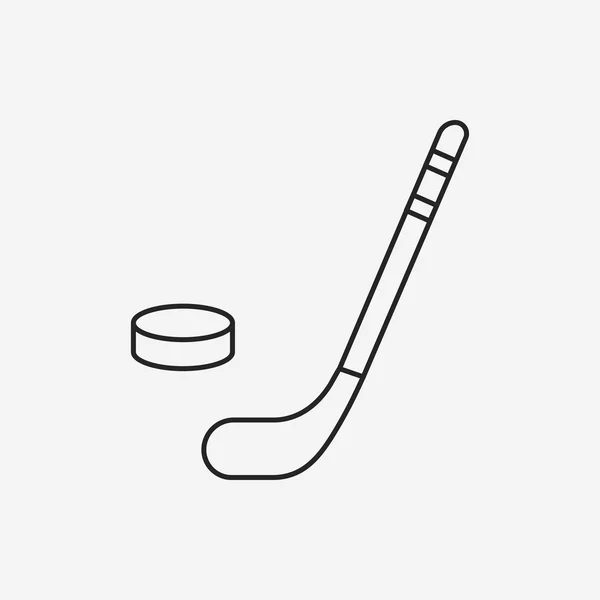 Línea de golf icono — Vector de stock