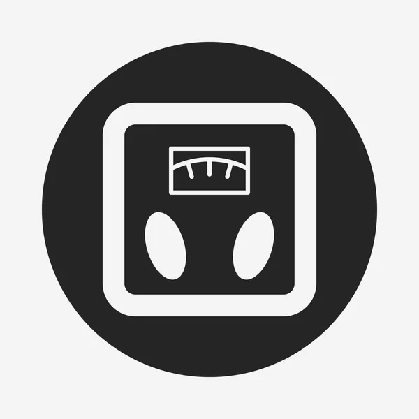 Icono de máquina de pesaje — Vector de stock