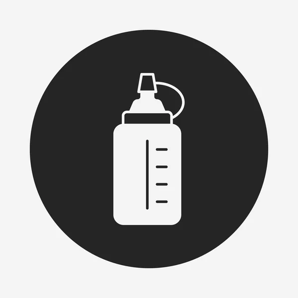 Ícone de garrafa de água — Vetor de Stock