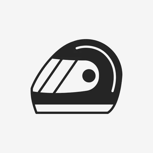 Icona casco da corsa — Vettoriale Stock