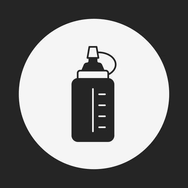 Ikona butelki wody — Wektor stockowy