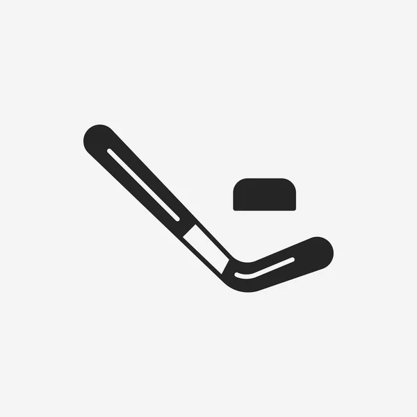 Icône de hockey sur glace — Image vectorielle