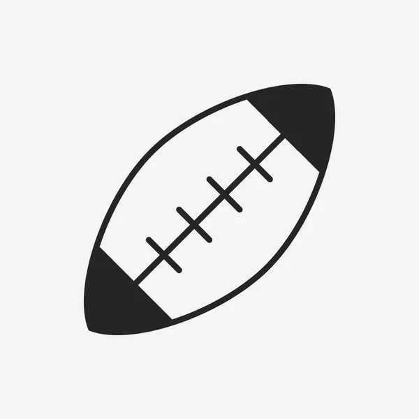 Icône du football américain — Image vectorielle