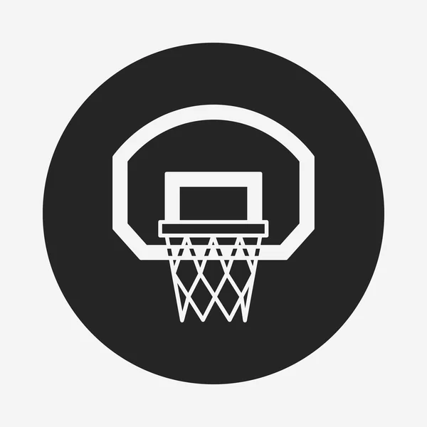 Icono de baloncesto — Vector de stock
