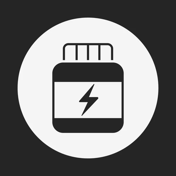 Energie drank pictogram — Stockvector