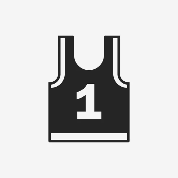 Sport vest pictogram — Stockvector