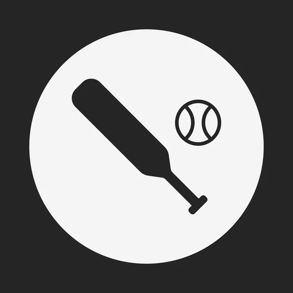 Baseball icon — Stock Vector