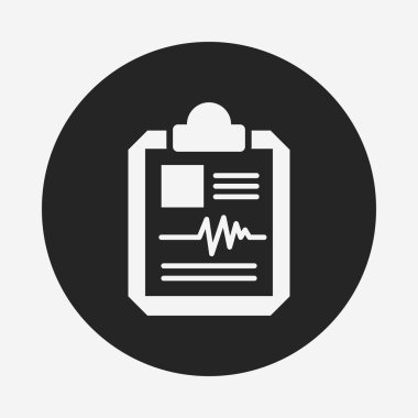 Sağlık dosyası simgesi