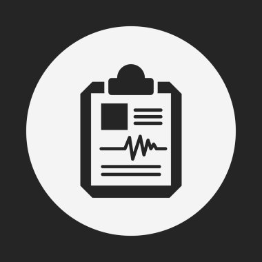 Sağlık dosyası simgesi