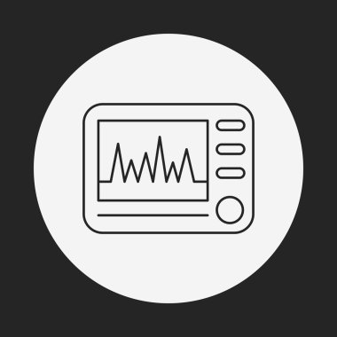 EKG satırı simgesi