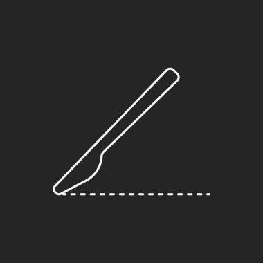 Neşter satırı simgesi