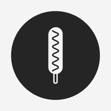 Sosisli sandviç simgesi