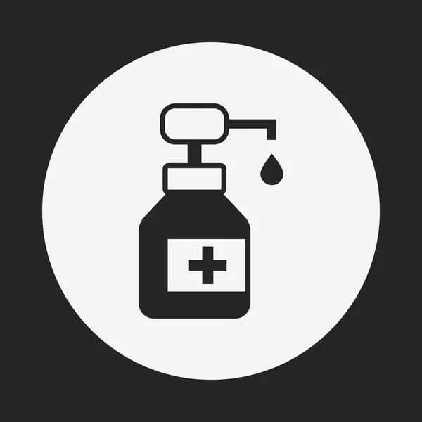 Medizin-Flaschensymbol — Stockvektor