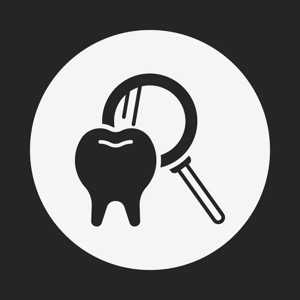 Icono del dentista — Vector de stock