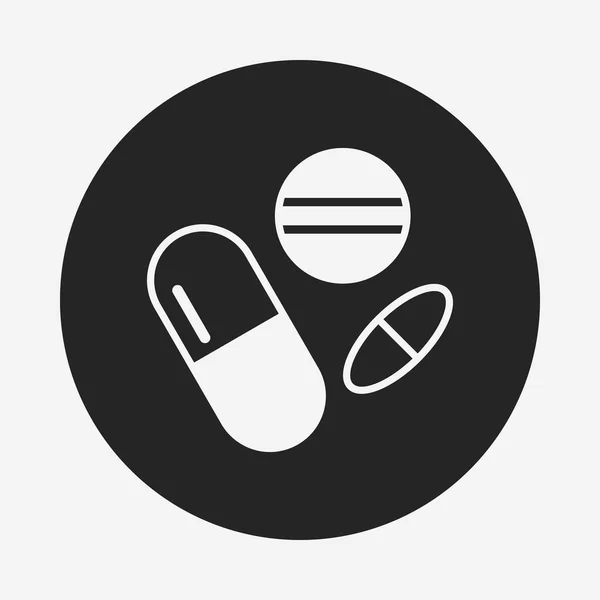 Ícone de medicina —  Vetores de Stock