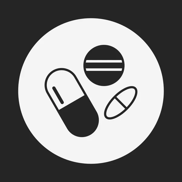 Icono de medicina — Vector de stock