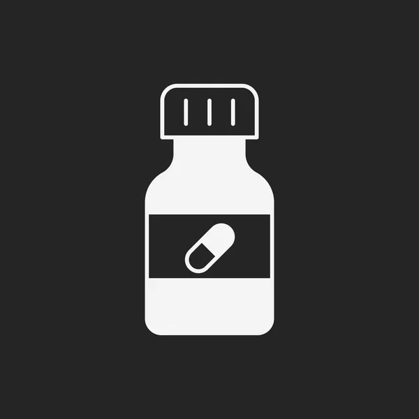 Ikona butelki leku — Wektor stockowy