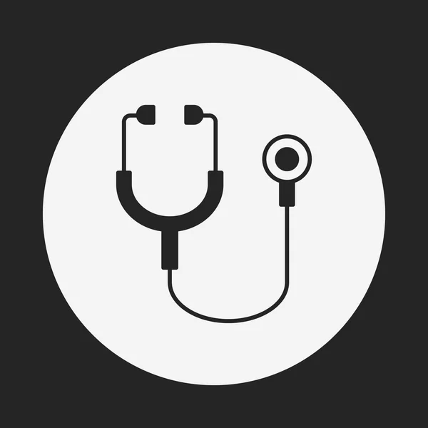 Stethoscope icon — Stock Vector