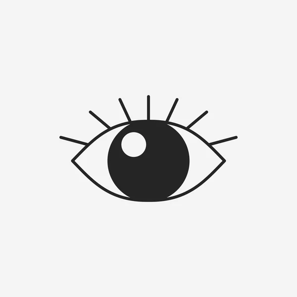 Icono del ojo — Archivo Imágenes Vectoriales