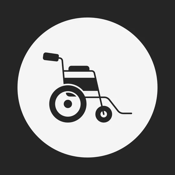 Wheelchair icon — Stock Vector