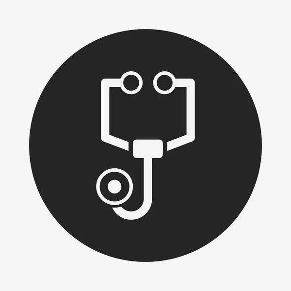 Stethoscope icon — Stock Vector