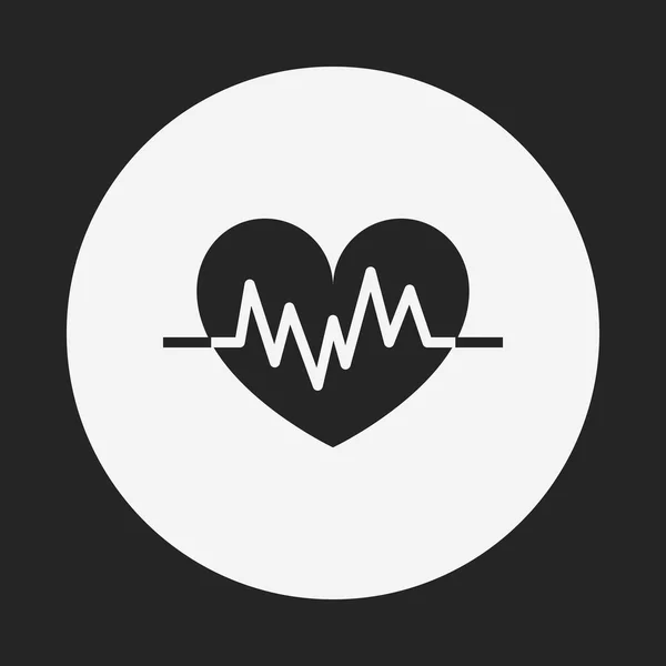 EKG-ikonen — Stock vektor