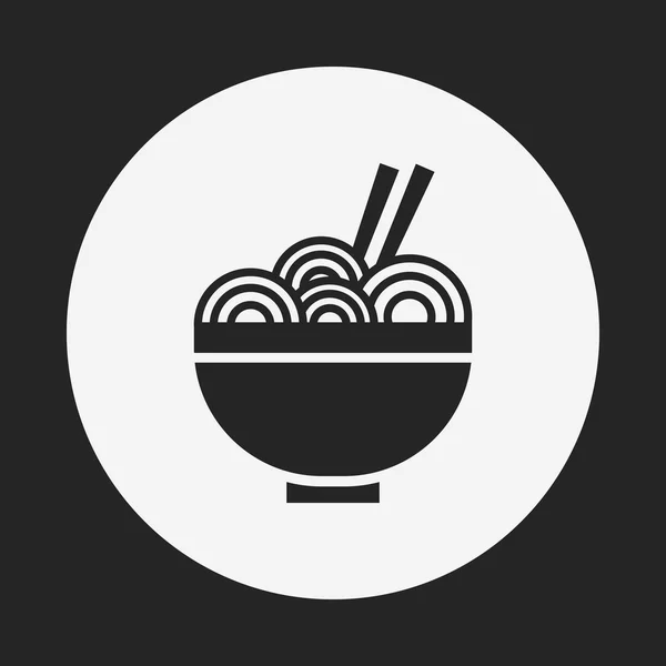 Noodle pictogram — Stockvector