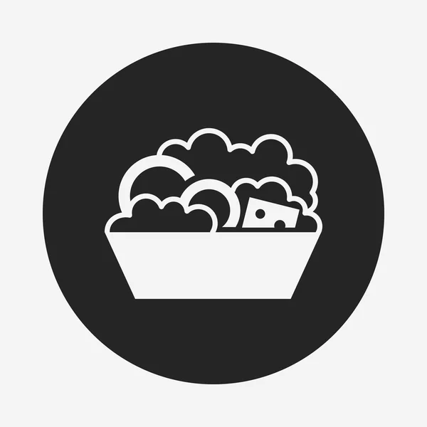 Icono de ensalada — Vector de stock