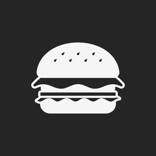 Icono de hamburguesa — Vector de stock