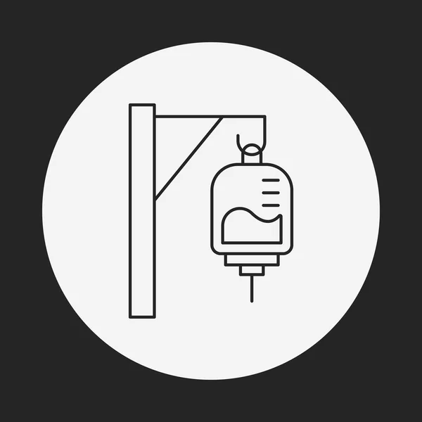 Medical drip line icon Vector Art Stock Images Depositphotos
