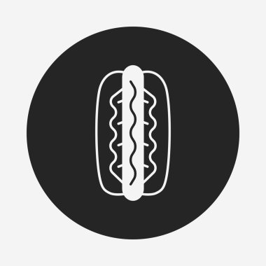 Sosisli sandviç simgesi