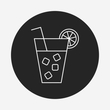 içki satırı simgesi