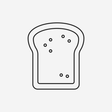 ekmek tost satırı simgesi