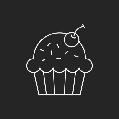 cupcake satırı simgesi