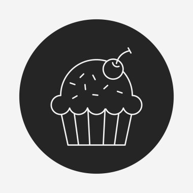 cupcake satırı simgesi