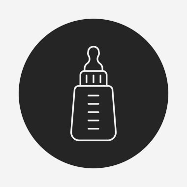 Besleme şişe satırı simgesi