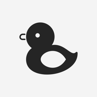 Bebek oyuncak ördek simgesi